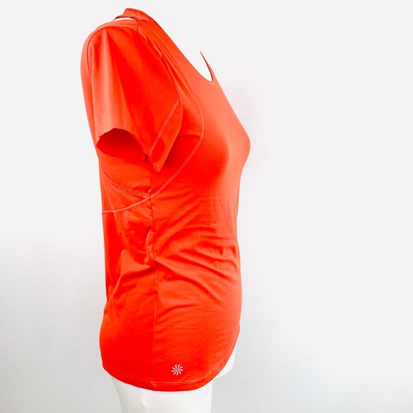 Athleta Double Essence Raw Hem Short Sleeve NWOT - Picture 5 of 8